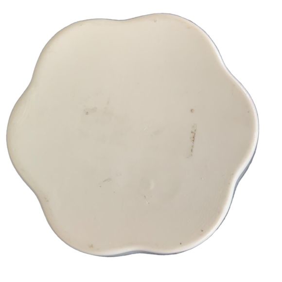 Fitz and Floyd 3-3/4" Butterfly Papillon Scalloped Dish Gold Trim Trinket Dish - Picture 4 of 4